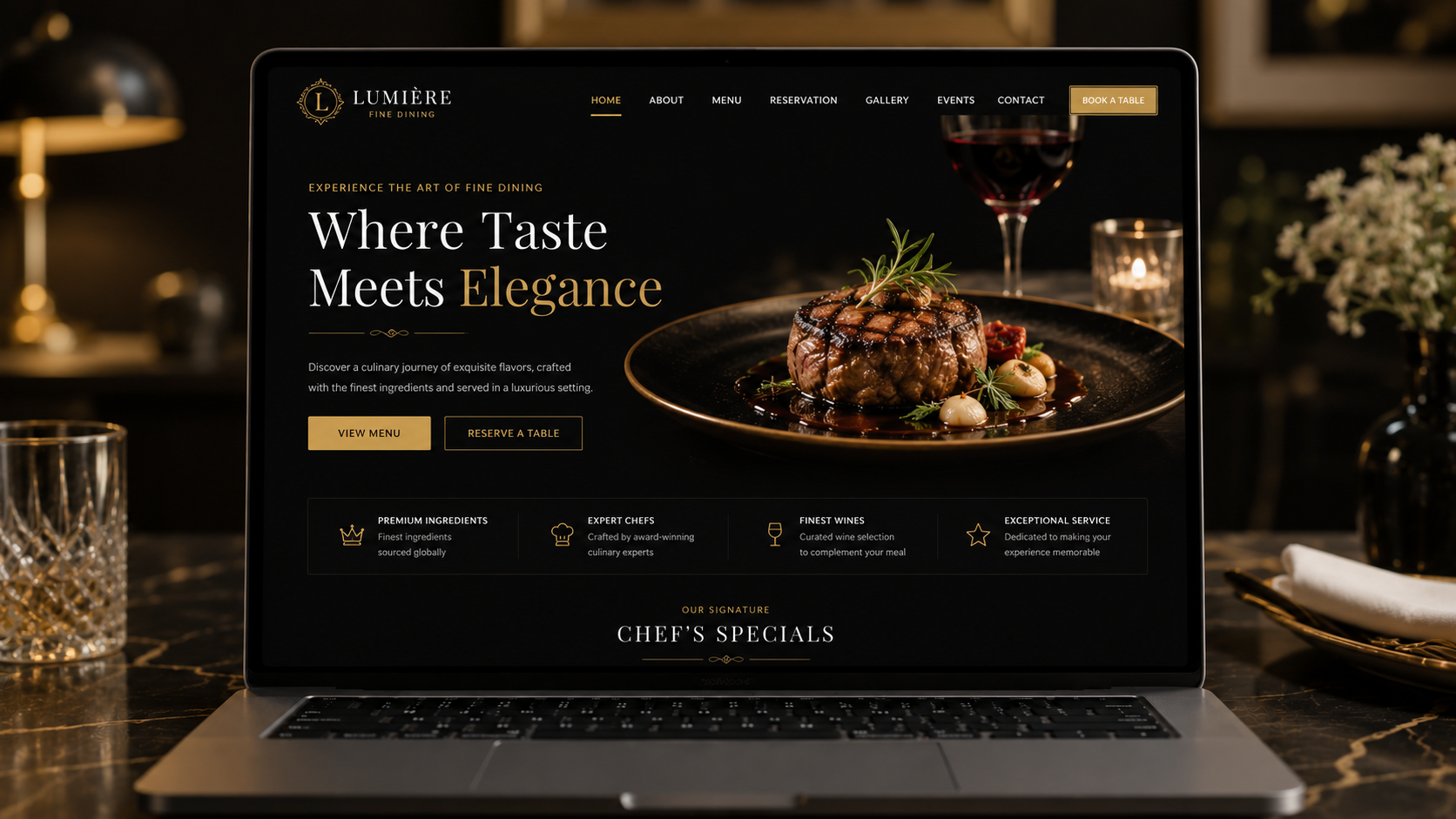 Restaurant Template