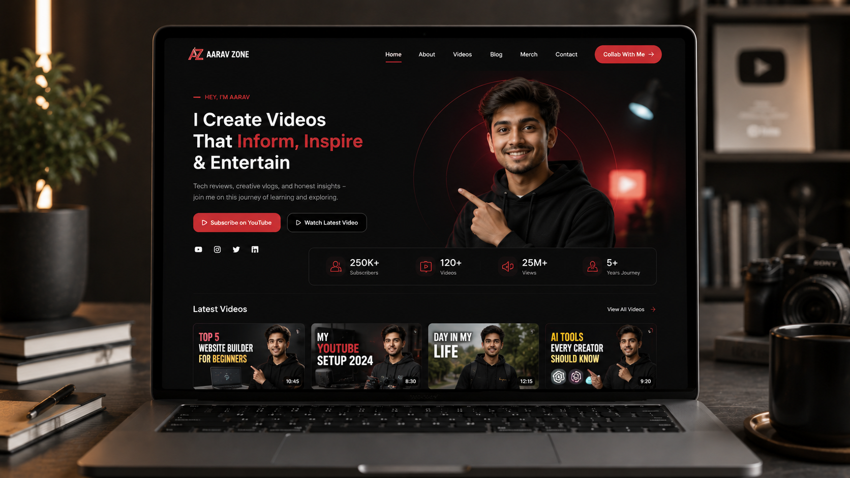YouTube Template